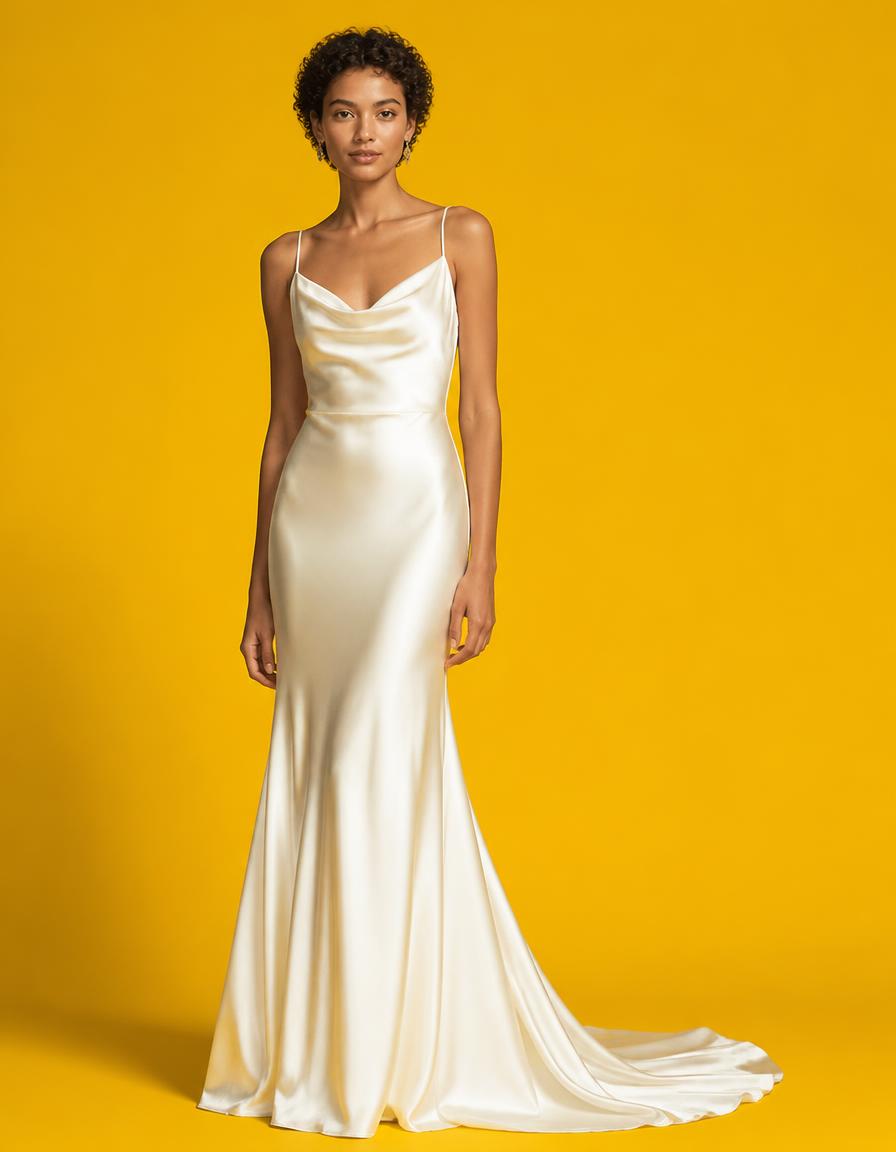 Sérénité, Satin duchesse fluide